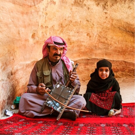 Adulte enfant Jordanie