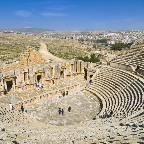 Jerash jordanie